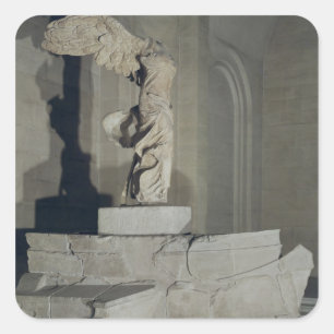 Adesivo Quadrado A vitória de Samothrace