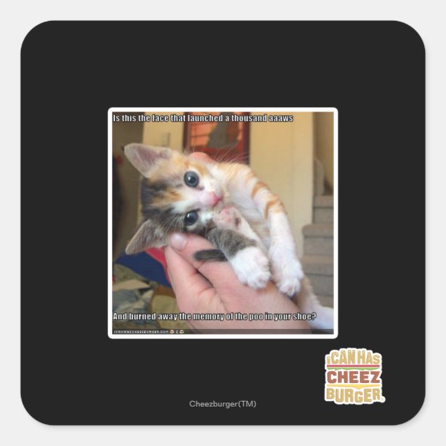 Adesivo Quadrado Aaaws (Frente)