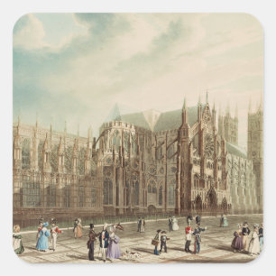 Adesivo Quadrado Abadia de Westminster
