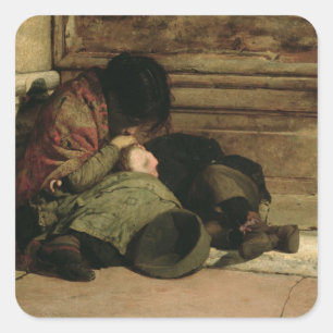 Adesivo Quadrado Abandonado, 1903