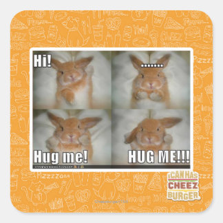 Adesivo Quadrado Abraçar-me