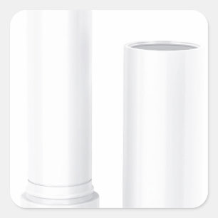 Adesivo Quadrado Abre o bastão do lábio