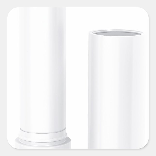 Adesivo Quadrado Abre o bastão do lábio (Frente)