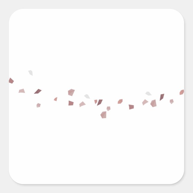 Adesivo Quadrado Abstrato Stones - Azulejo Stickers (Frente)