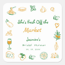 Acabada de Chegar ao Mercado Desenho à Mão  Chá de