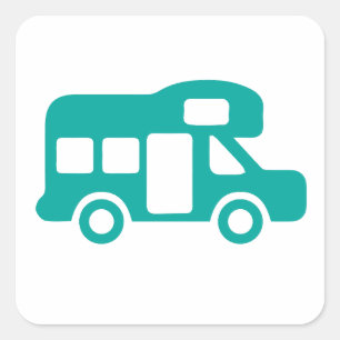 Adesivo Quadrado Acampamento Motorhome