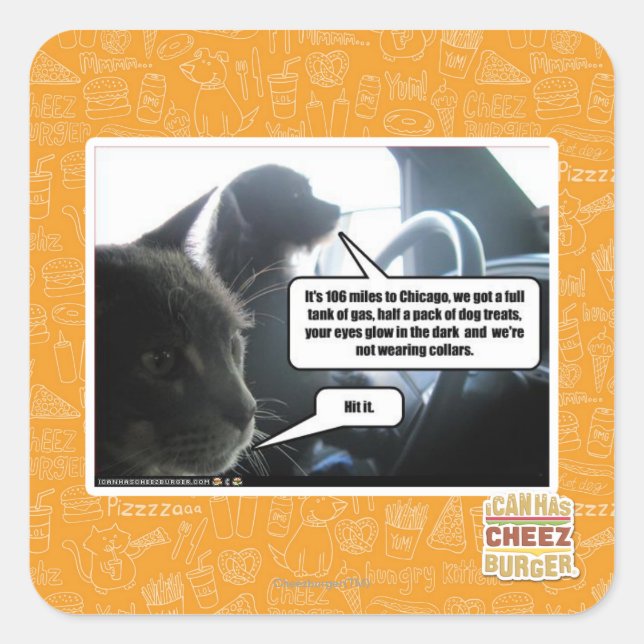 Adesivo Quadrado Acerte. (Frente)