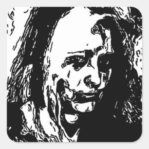 Adesivo Quadrado Acid Burn Versão 2