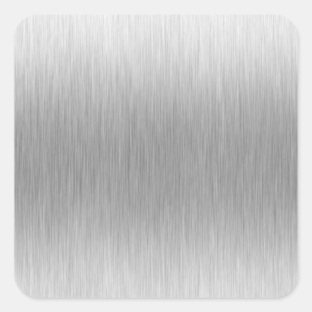 Adesivo Quadrado Aço inoxidável escovado de alumínio texturizado (Frente)