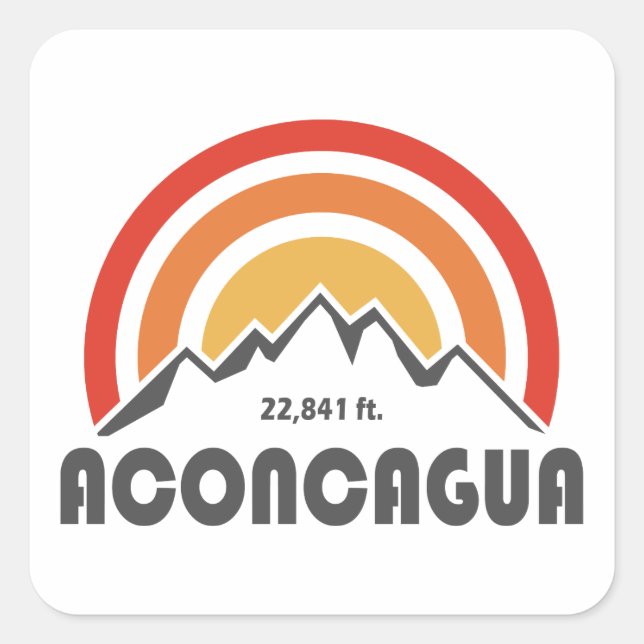 Adesivo Quadrado Aconcagua (Frente)