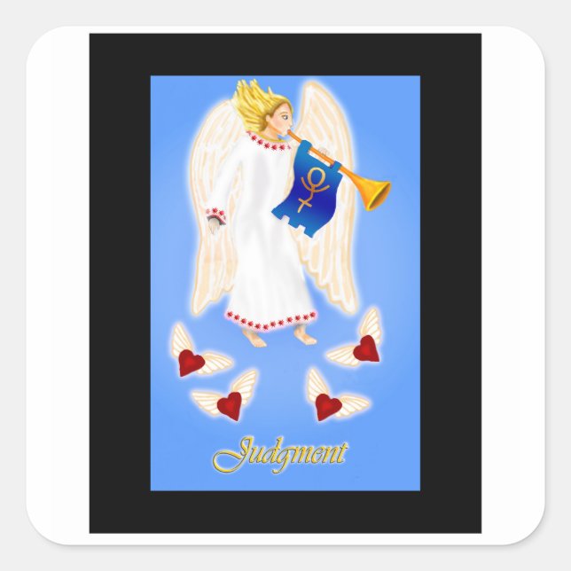 Adesivo Quadrado Acórdão - Sticker (Frente)