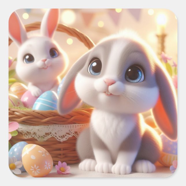 Adesivo Quadrado Ada e Xandyr (Frente)