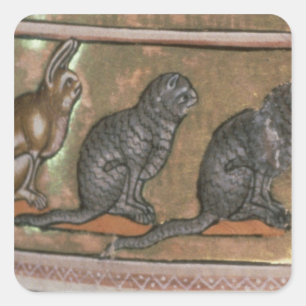 Adesivo Quadrado Adam que nomeia os animais, de Midlands nortes