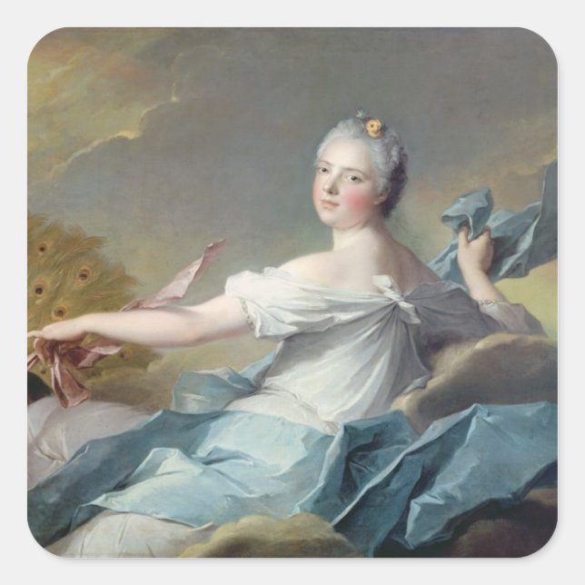 Adesivo Quadrado Adelaide France, como elemento da Air (Frente)