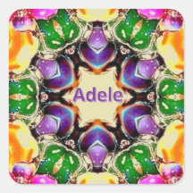 ADELE ~ Bright Abstrato Patterno ~ Personalizado