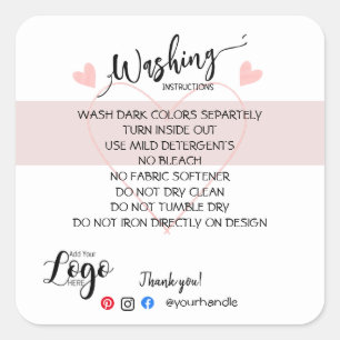 ADESIVO QUADRADO ADICIONAR SEU VÍDEO DE LOGOTIPO CARTÃO