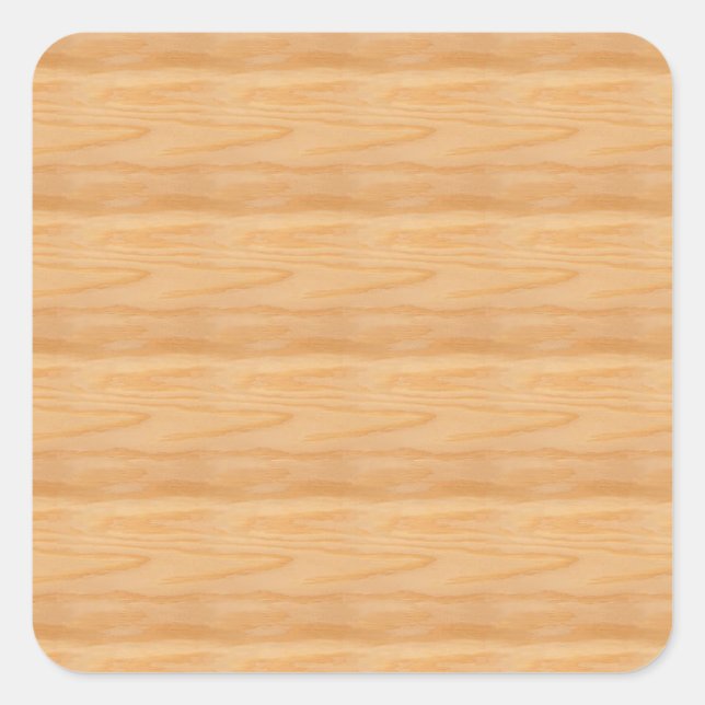 Adesivo Quadrado Adicione Seu Texto Elegante Modelo em Madeira Clás (Frente)