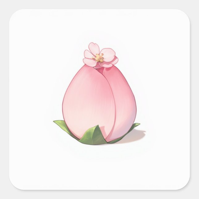 Adesivo Quadrado Adorable Fantasy Sticker (Frente)