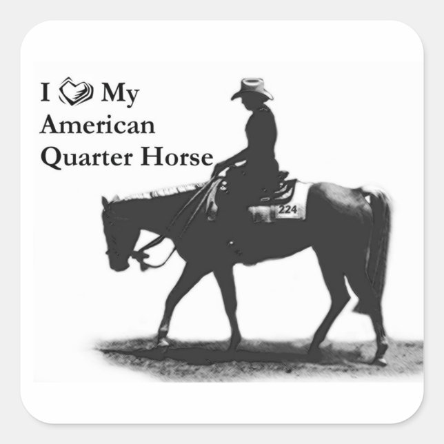 Adesivo Quadrado Adorei meu mouse pad QH (Frente)