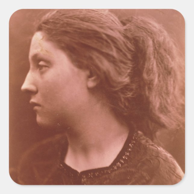 Adesivo Quadrado Adriana (foto sepia) (Frente)