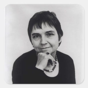 Adesivo Quadrado Adrienne Cecile Rich, anos 70