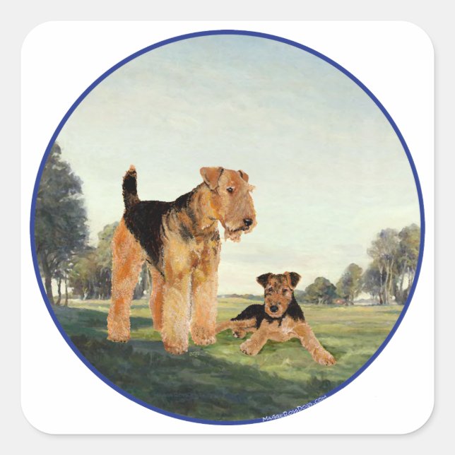 Adesivo Quadrado Adultos e Pup