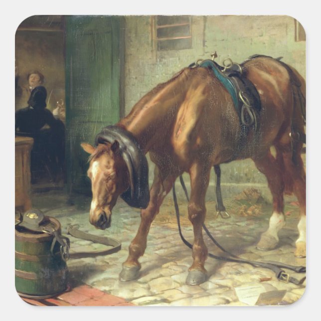 Adesivo Quadrado Adversidade (Frente)