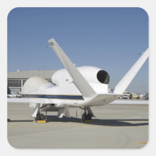 Adesivo Quadrado Aeronave não tripulada Global Hawk