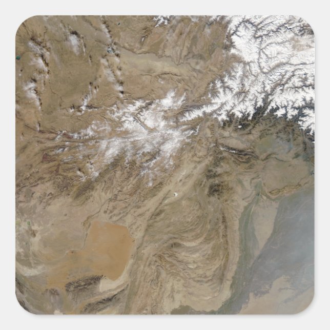 Adesivo Quadrado Afeganistão (Frente)