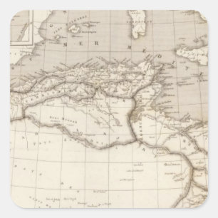 Adesivo Quadrado África do norte