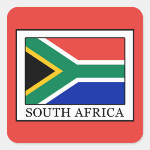 Adesivo Quadrado África do Sul