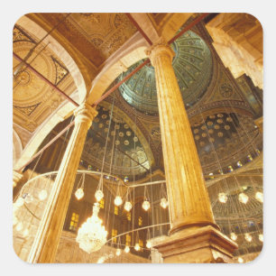 Adesivo Quadrado AFRICA, Egito, Cairo, Mesquita Muhammad Ali