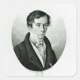 Adesivo Quadrado Agostinho Jean Fresnel 1825