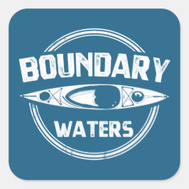 Adesivo Quadrado Águas de limite