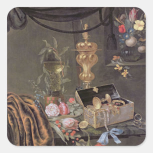 Adesivo Quadrado Ainda vida 2