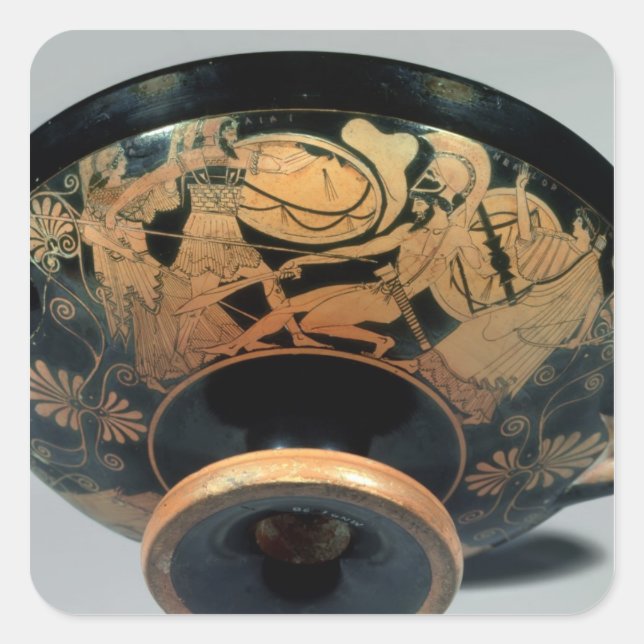 Adesivo Quadrado Ajax, pedido por Athena (Frente)