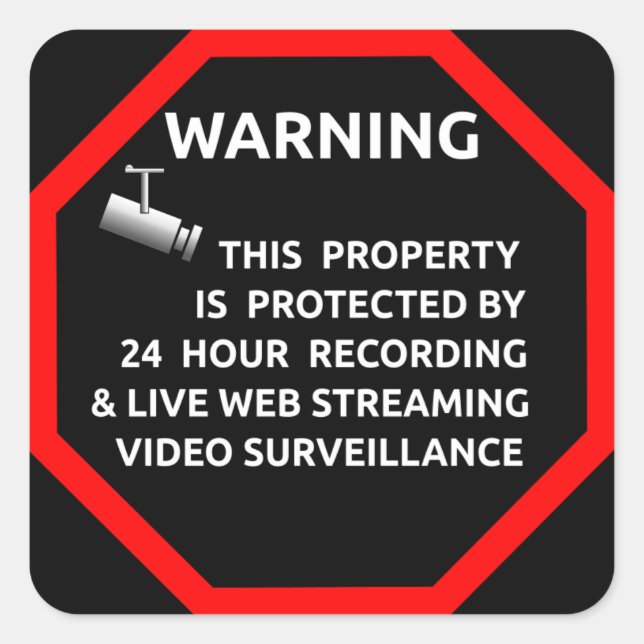 Adesivo Quadrado Ajuda do Security Sticker para Windows para evitar (Frente)