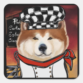 ADESIVO QUADRADO AKITA