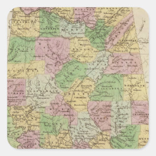 Adesivo Quadrado Alabama