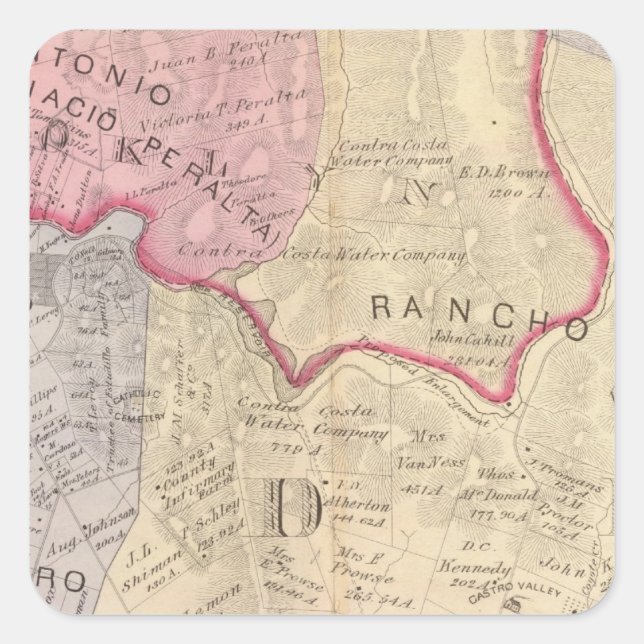 Adesivo Quadrado Alameda Co 3 (Frente)