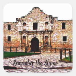 Adesivo Quadrado Alamo Square Stickers