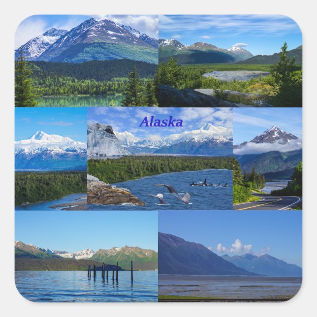 Adesivo Quadrado Alasca (Frente)