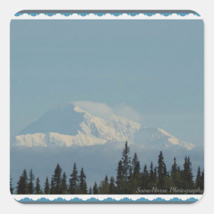 Adesivo Quadrado ~ Alaska de Denali