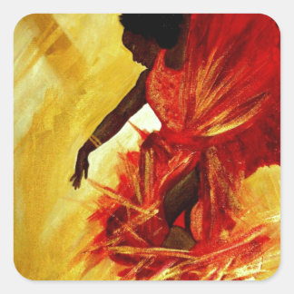 Adesivo Quadrado Alegria