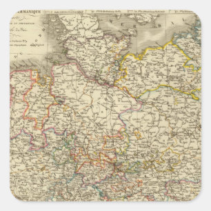 Adesivo Quadrado Alemanha 2