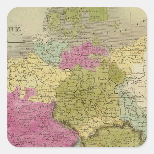 Adesivo Quadrado Alemanha 20 (Frente)