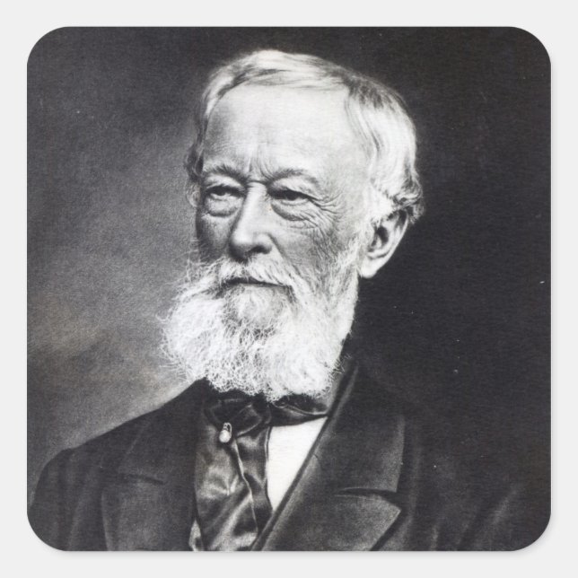 Adesivo Quadrado Alfred Krupp (Frente)