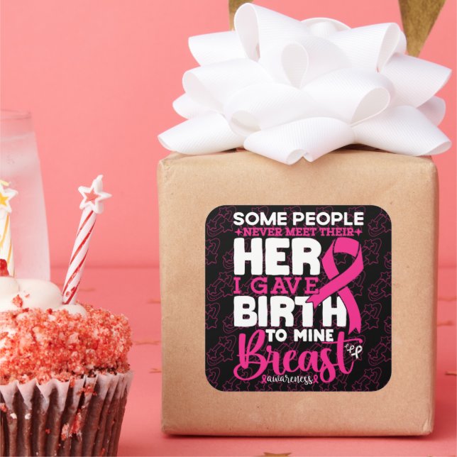 Adesivo Quadrado Algumas Pessoas Nunca Conseguem Conhecer O Seu Her (Festa)