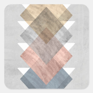 Adesivo Quadrado Alinhamento Diamond I