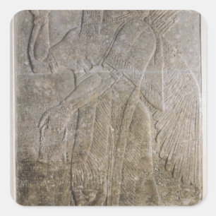 Adesivo Quadrado Alivio que descreve um génio voado